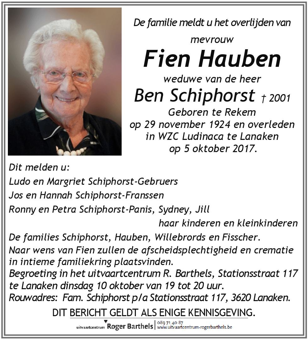 Fien Hauben