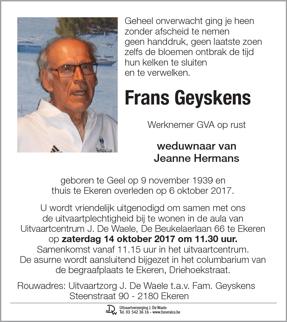 Franciscus Geyskens