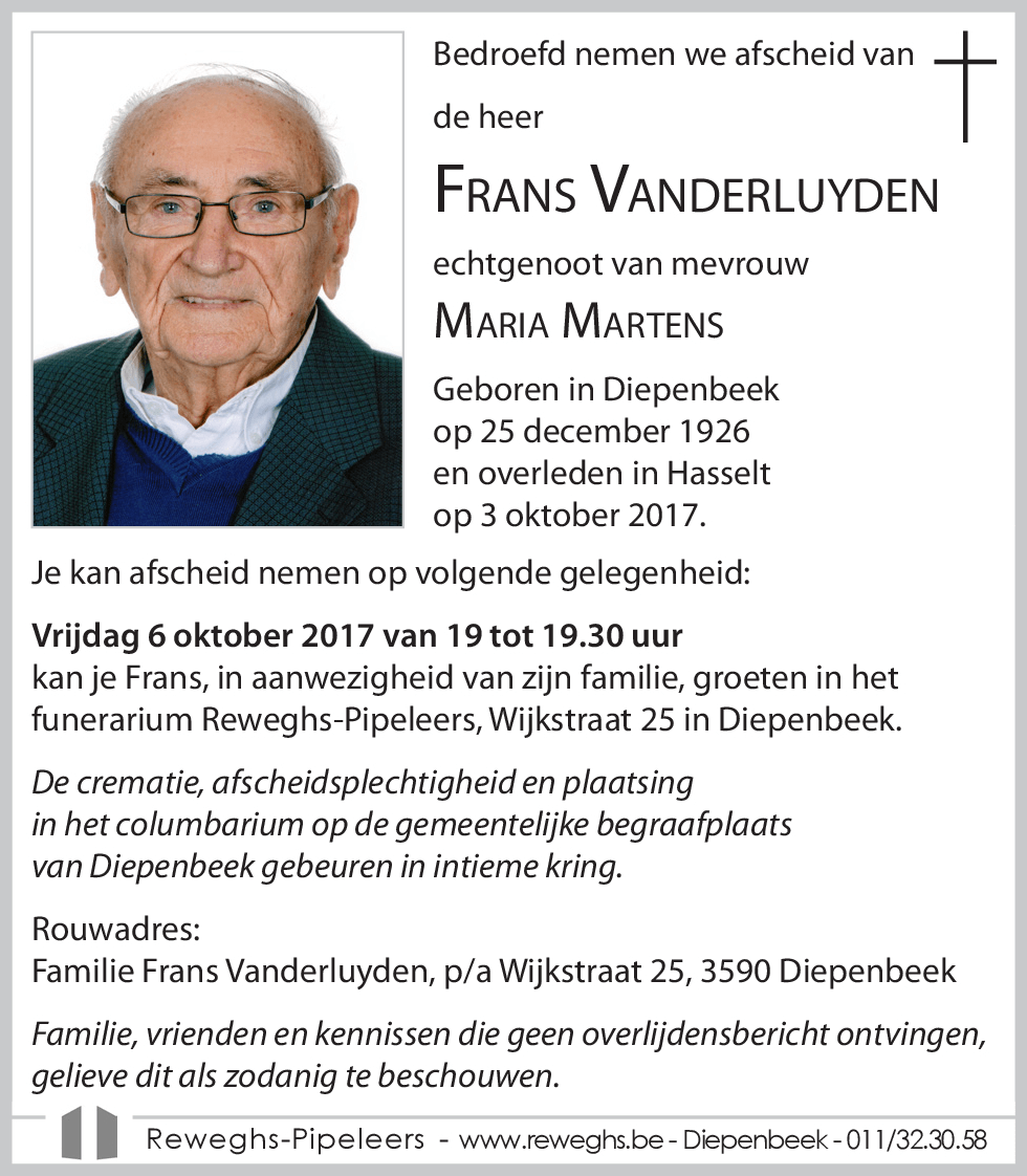 Frans Vanderluyden