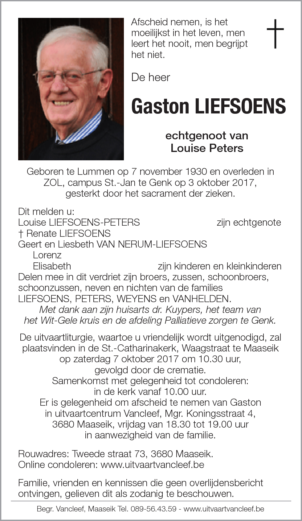 Gaston Liefsoens