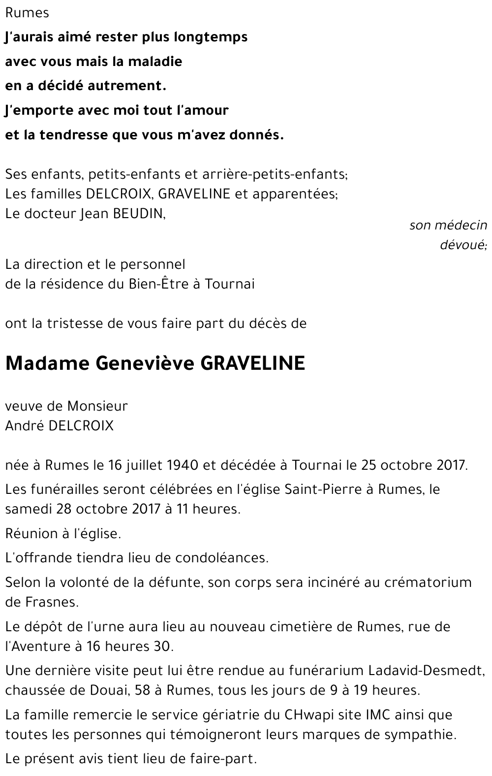 Geneviève GRAVELINE
