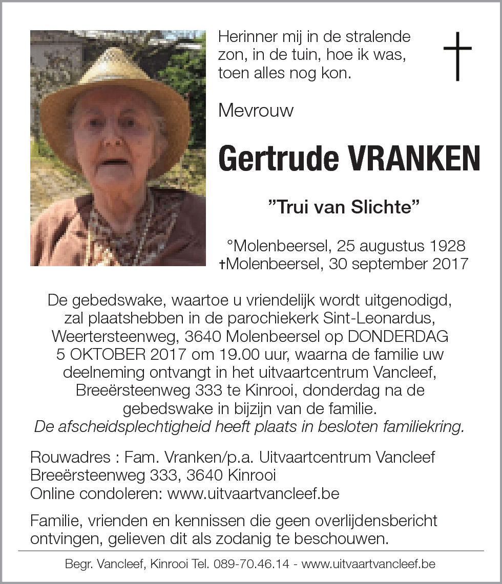 Gertrude Vranken
