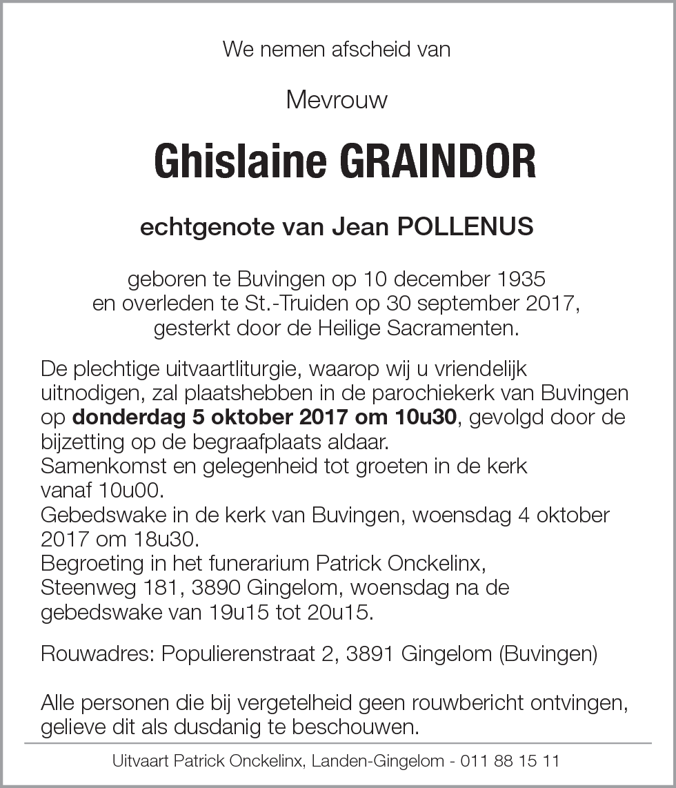 Ghislaine Graindor