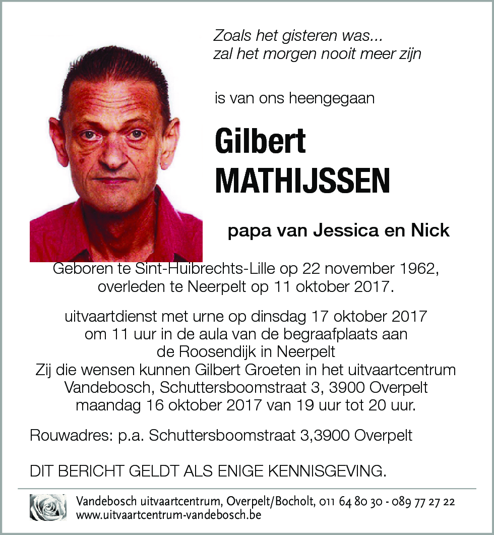 Gilbert Mathijssen