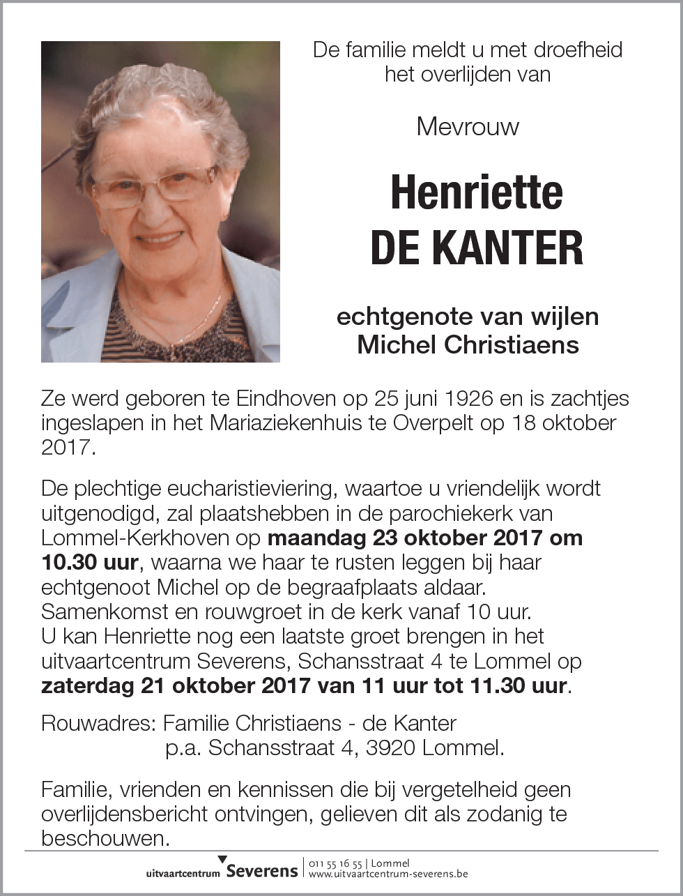 Henriette de Kanter