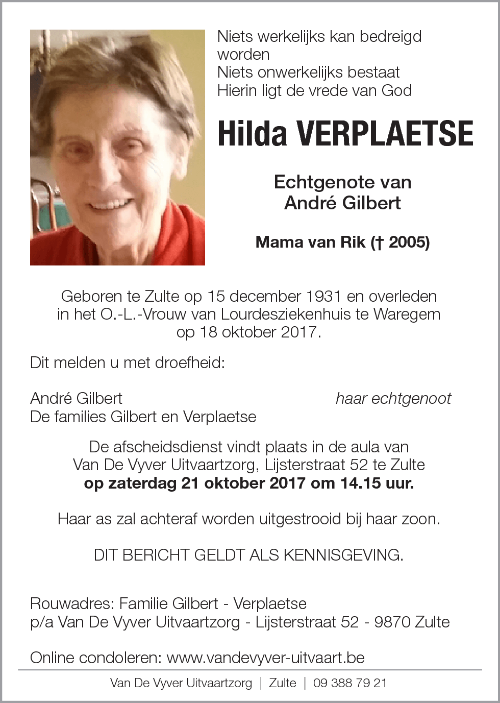 Hilda Verplaetse