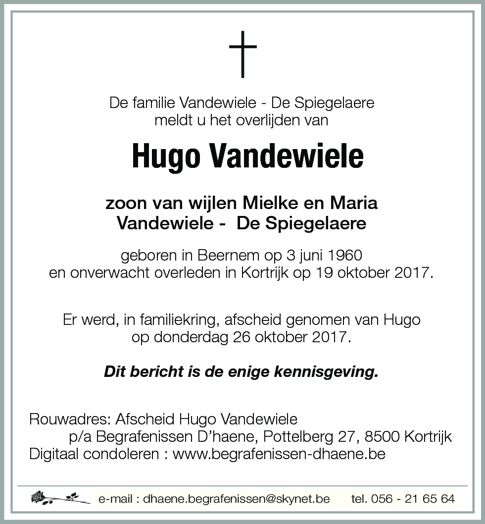 Hugo Vandewiele