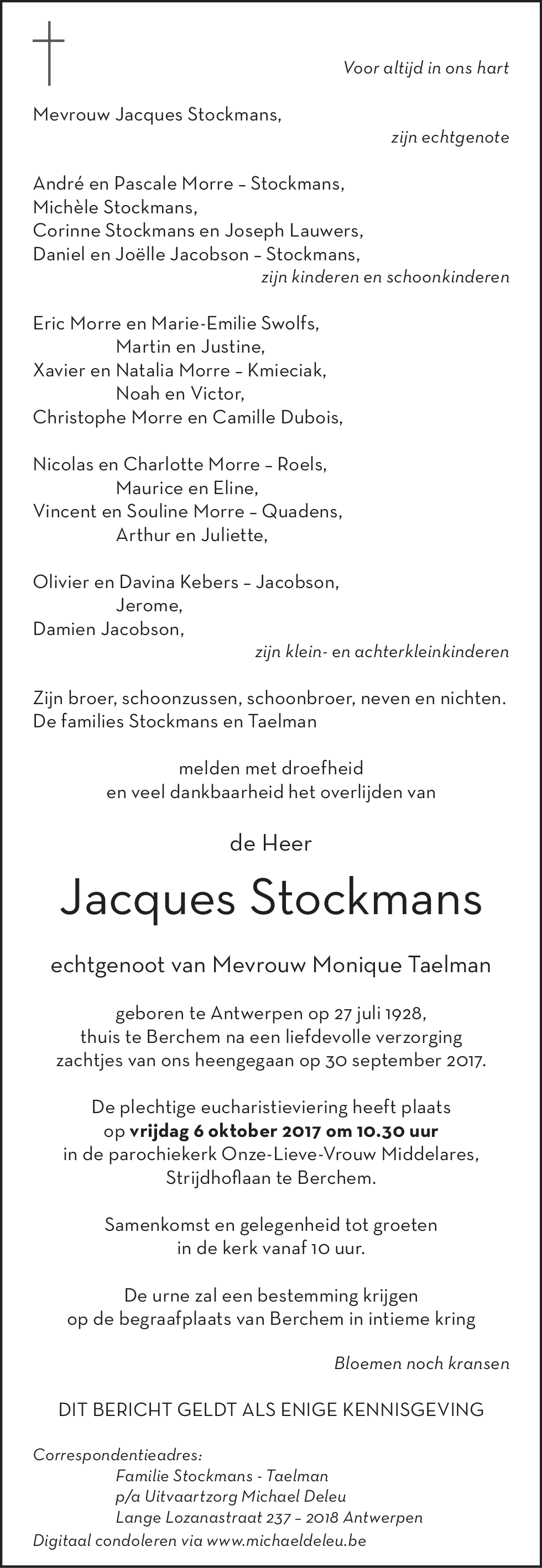 Jacques Stockmans