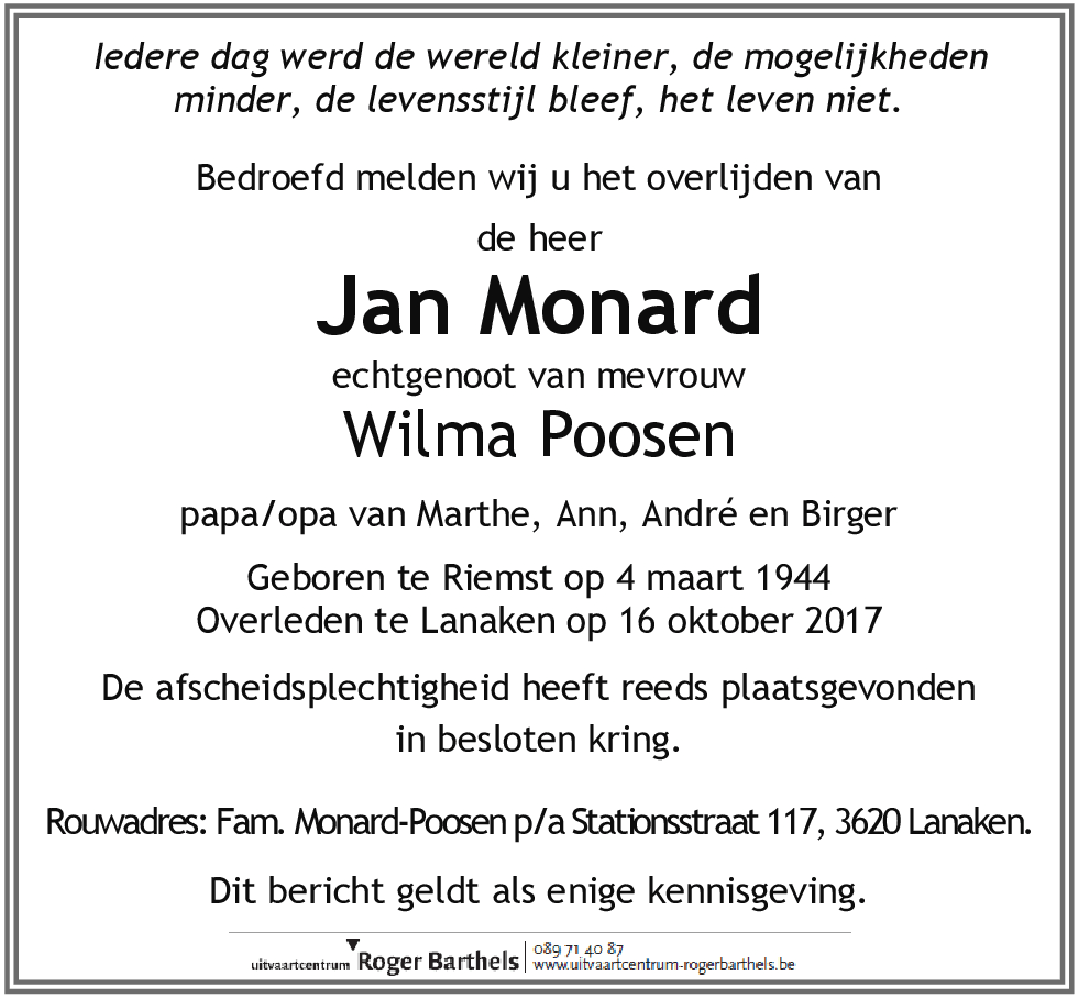 Jan Monard