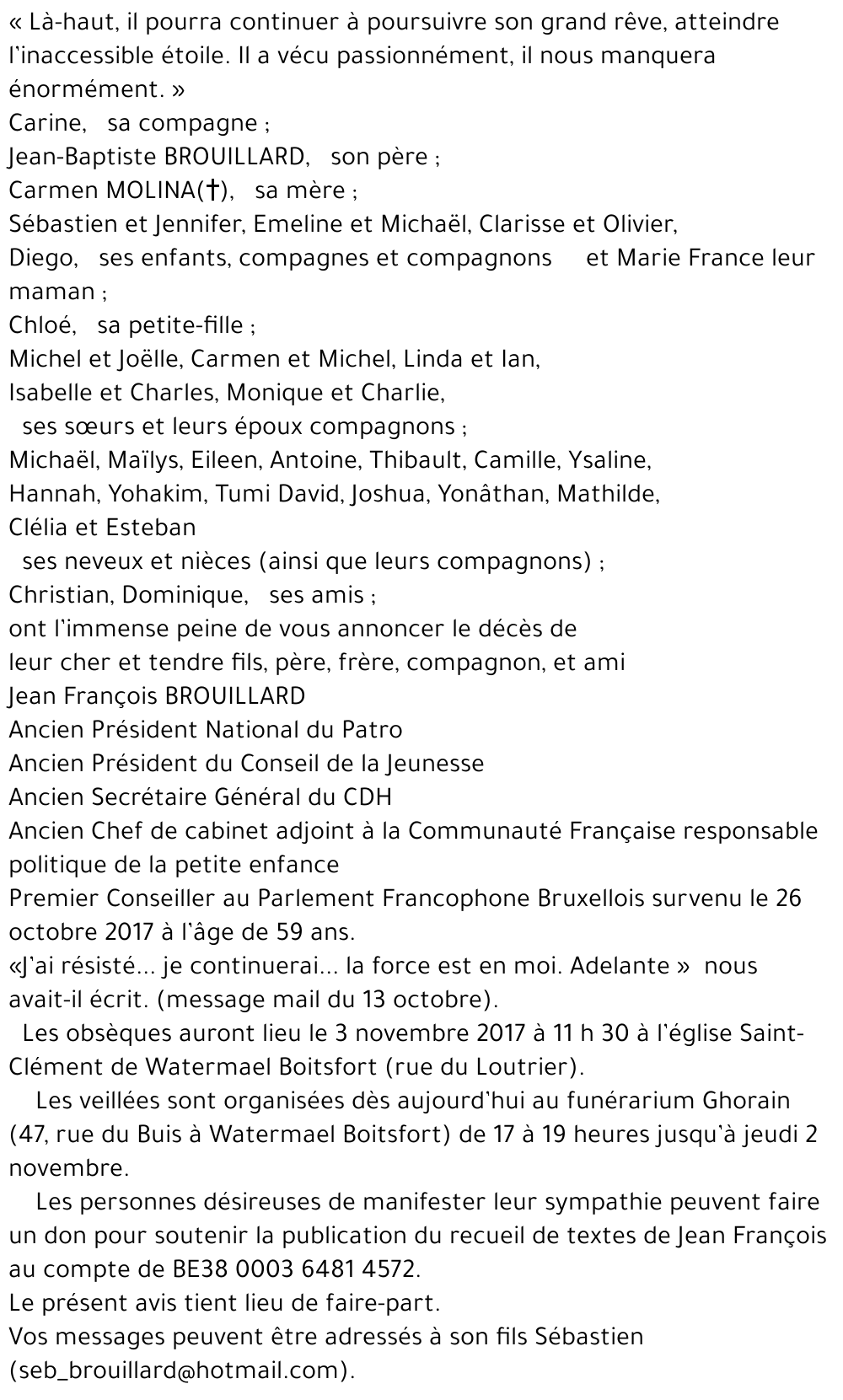 Jean François Brouillard