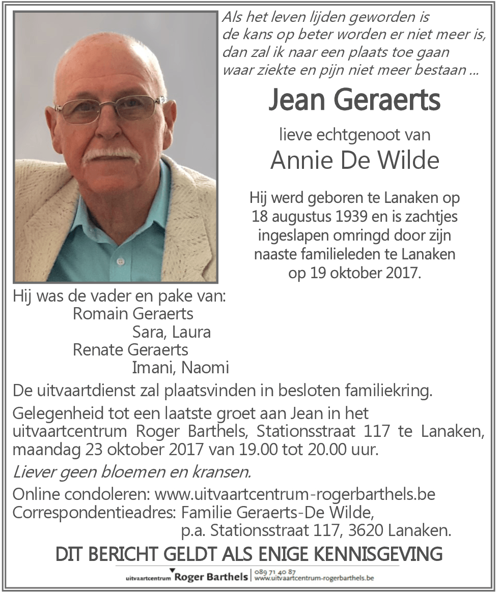 Jean Geraerts