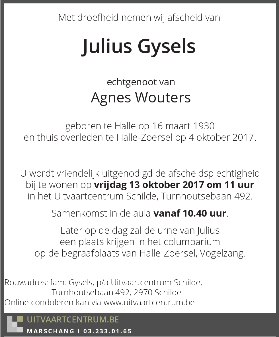 Julius Gysels
