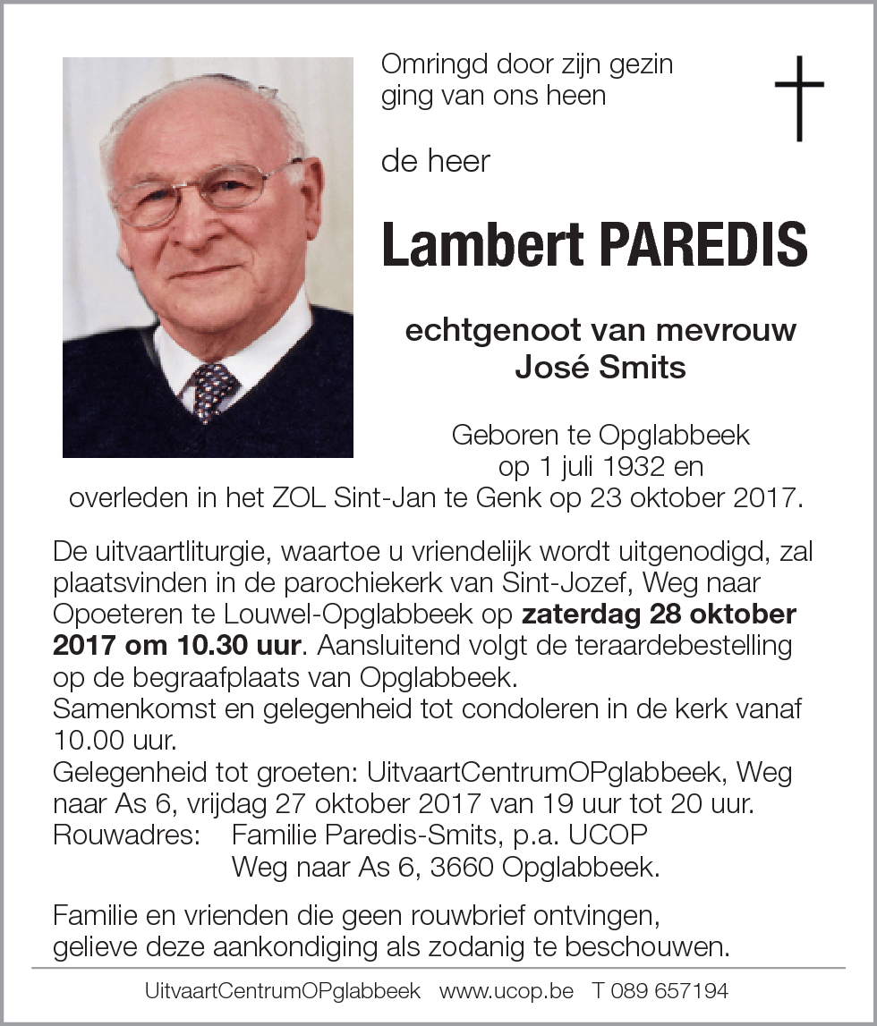 Lambert Paredis