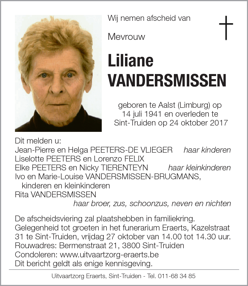Liliane Vandersmissen