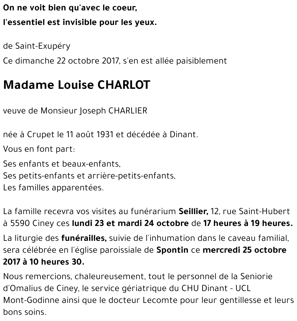 Louise CHARLOT