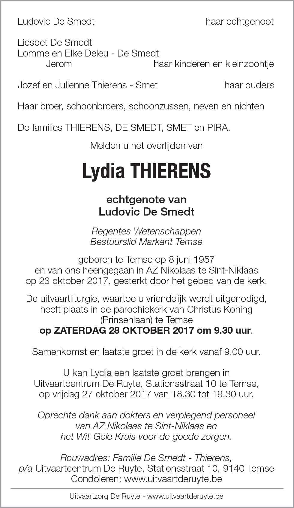 Lydia Thierens