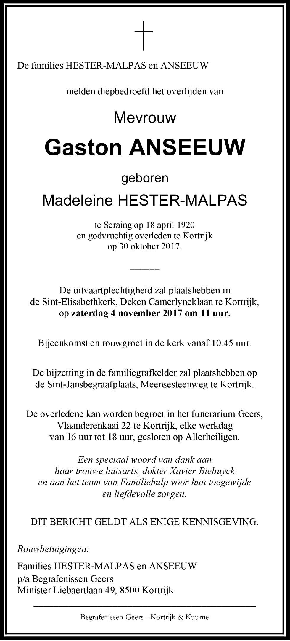 Madeleine HESTER-MALPAS