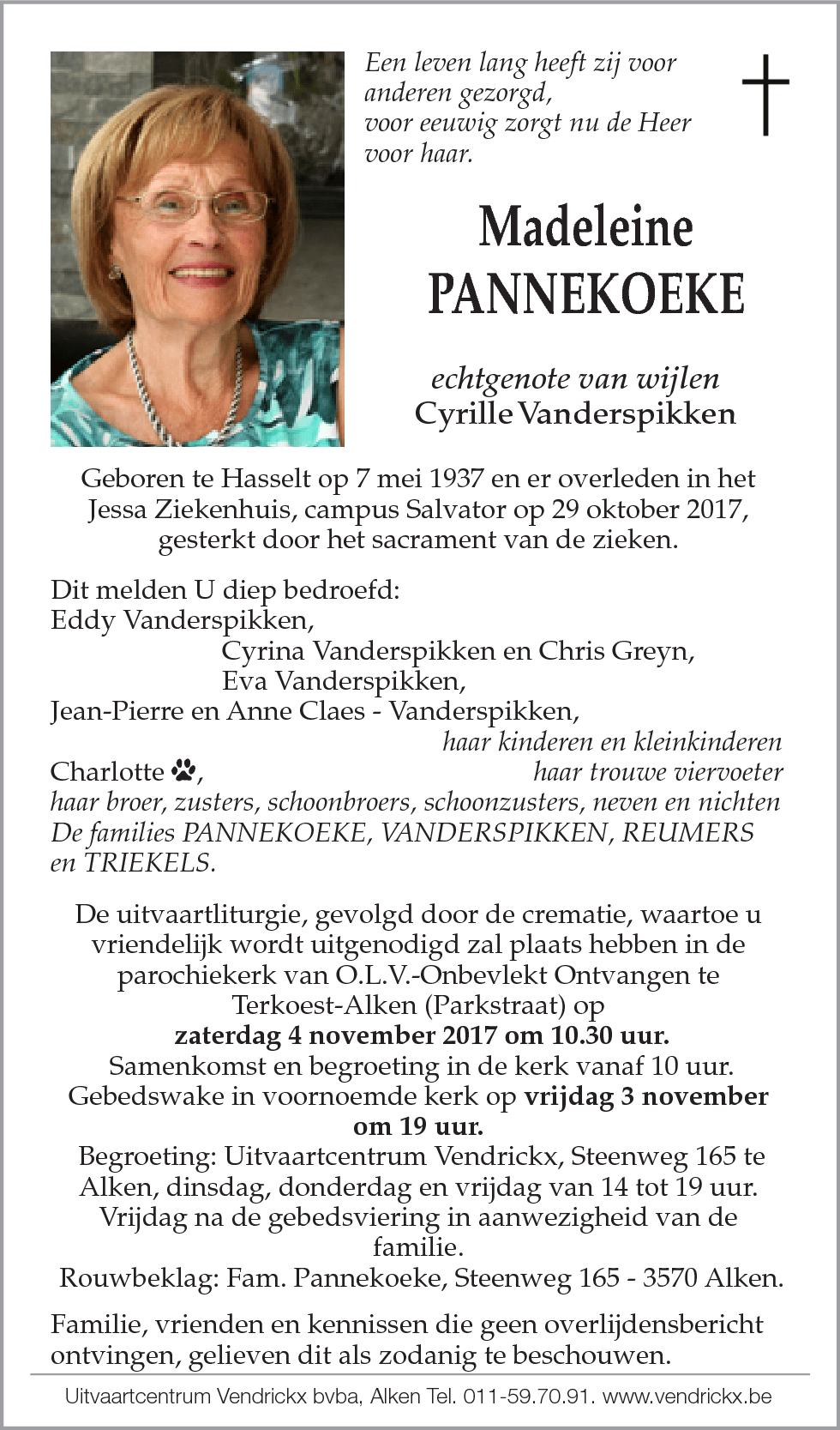 Madeleine Pannekoeke