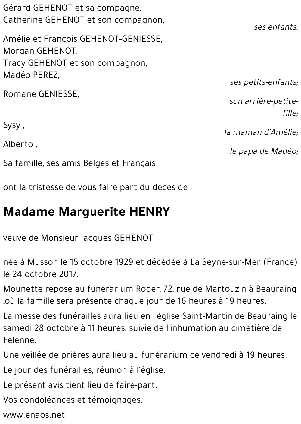 Marguerite HENRY