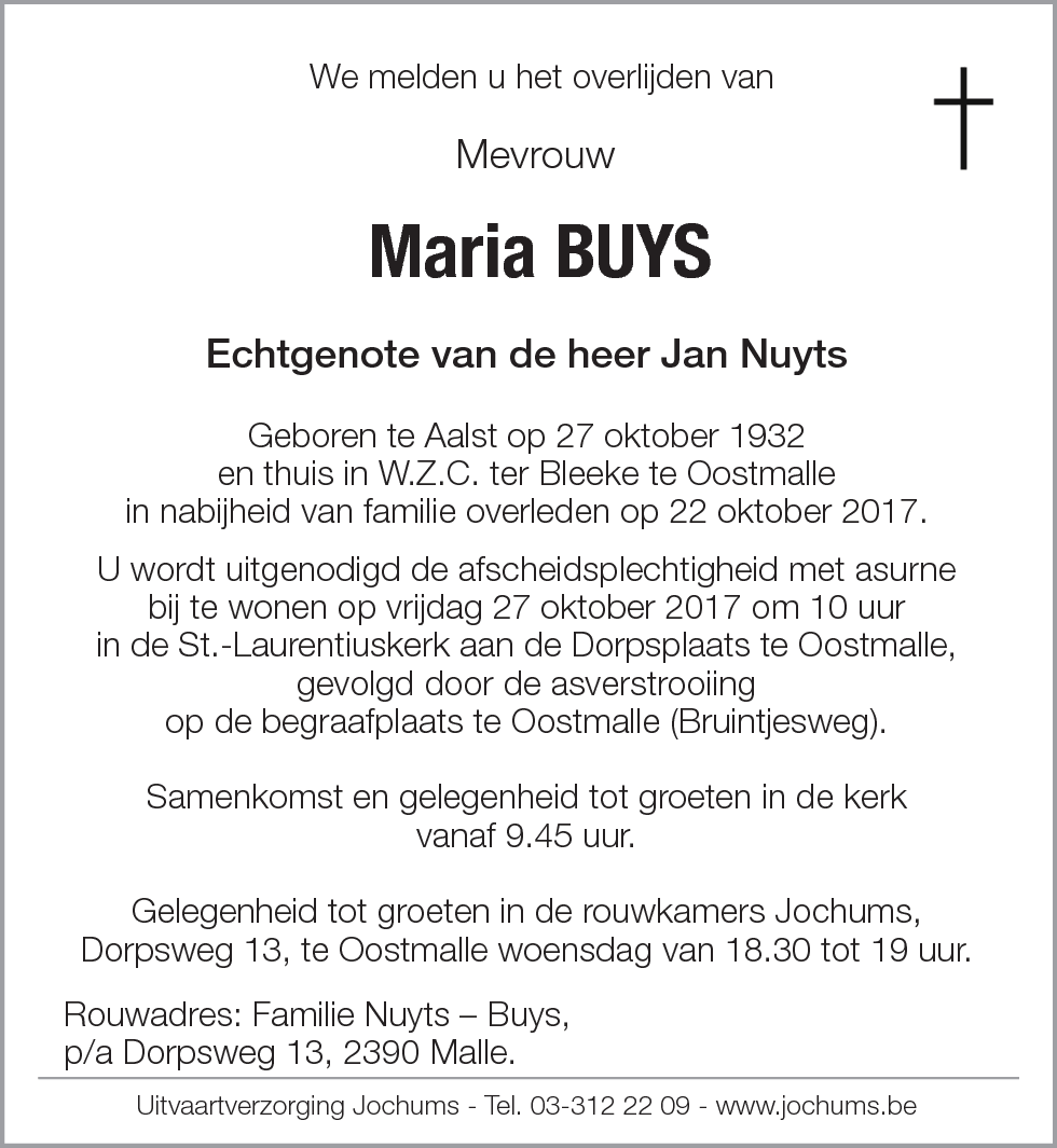 Maria Buys