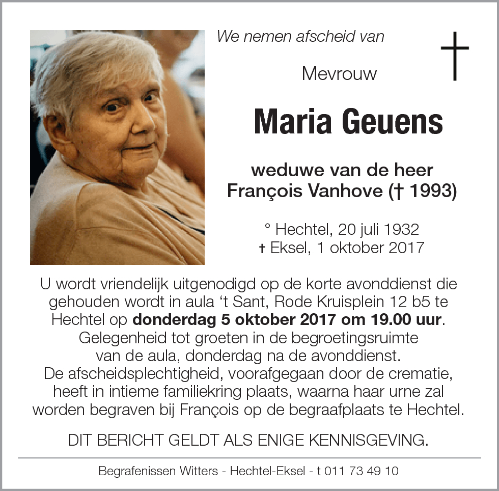 Maria Geuens