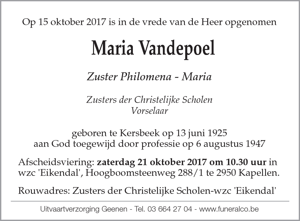 Maria Vandepoel
