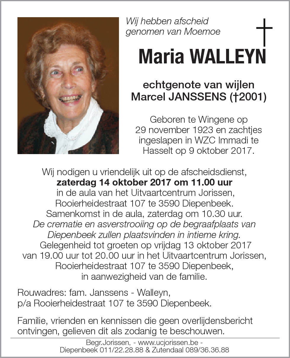 Maria Walleyn