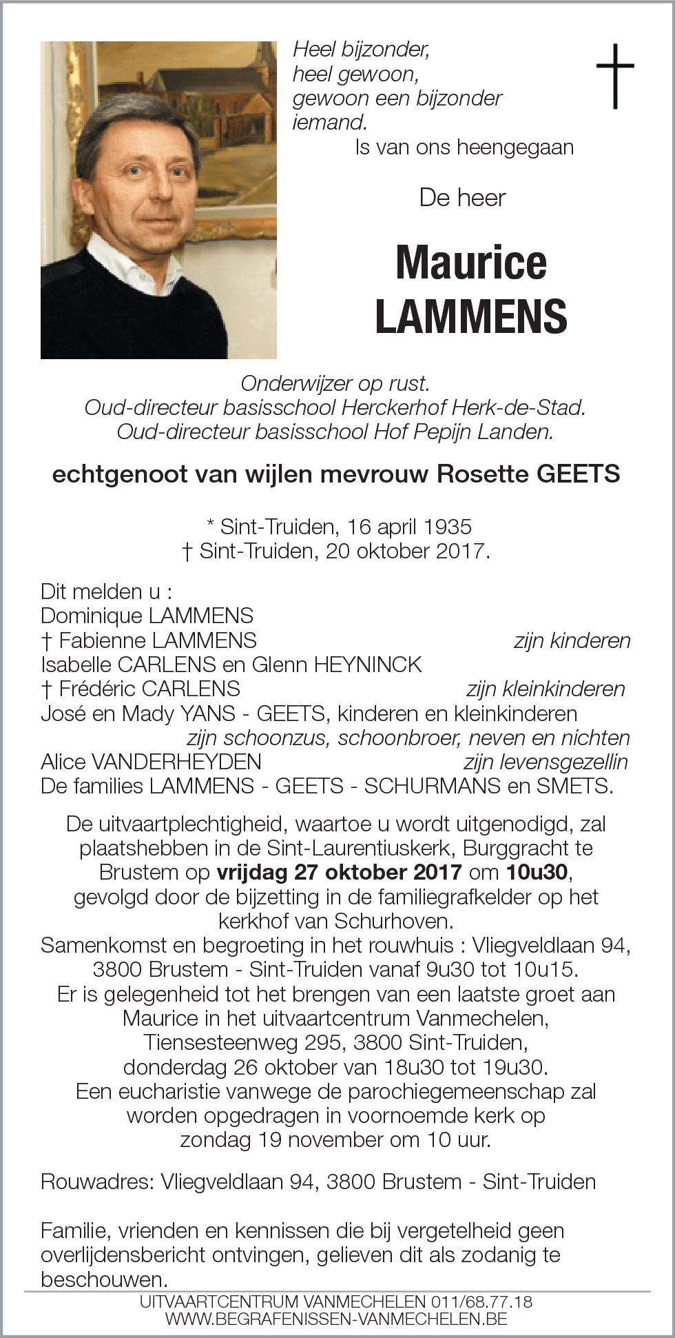 Maurice Lammens