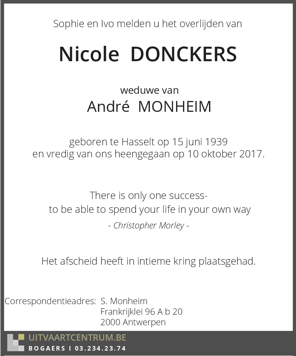 Nicole Donckers