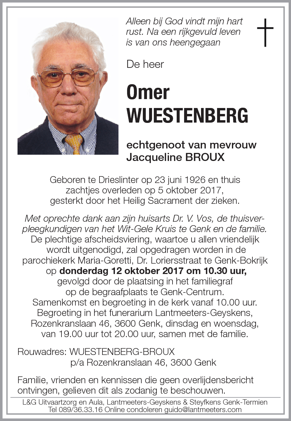 Omer WUESTENBERG