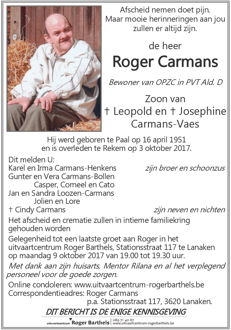 Roger Carmans