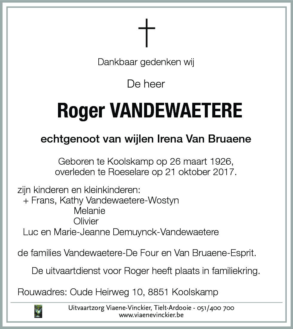 Roger Vandewaetere
