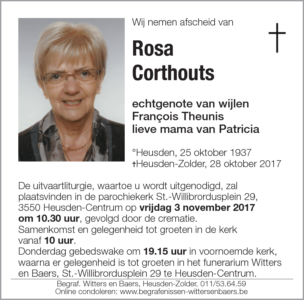 Rosa Corthouts