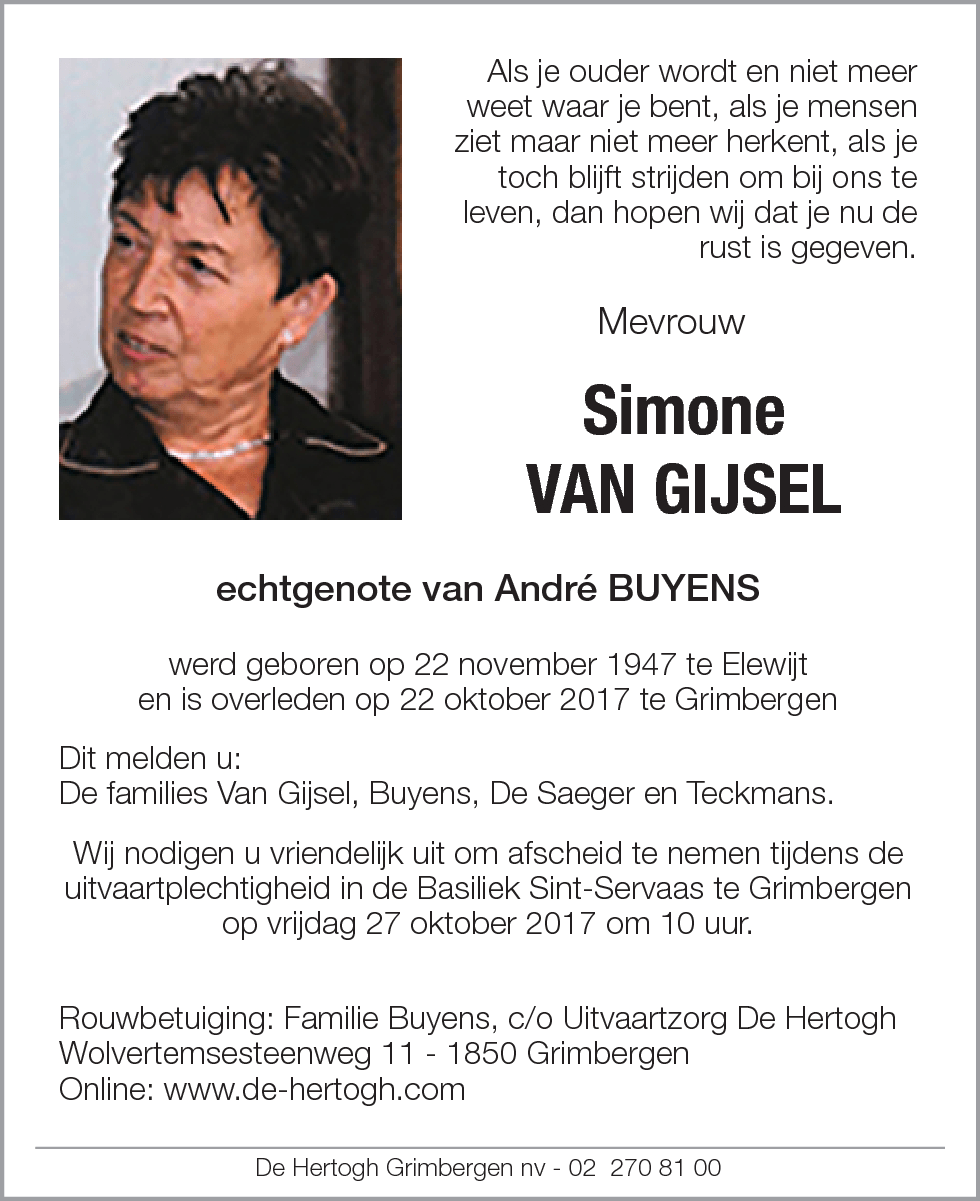 Simone VAN GIJSEL