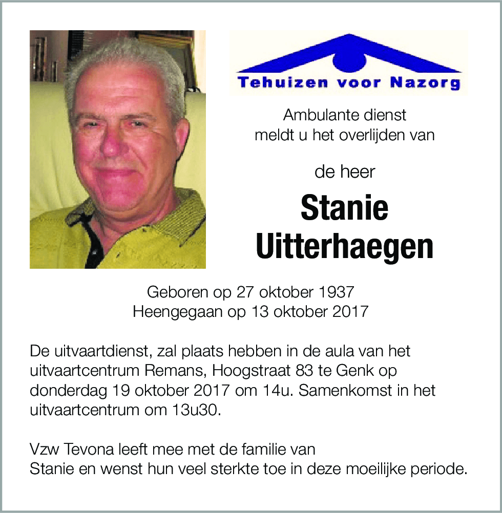 Stanie Uitterhaegen