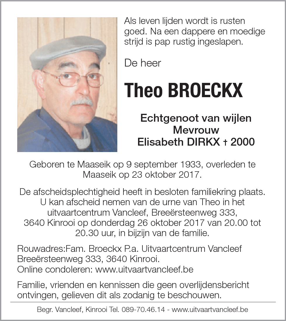 Theo Broeckx