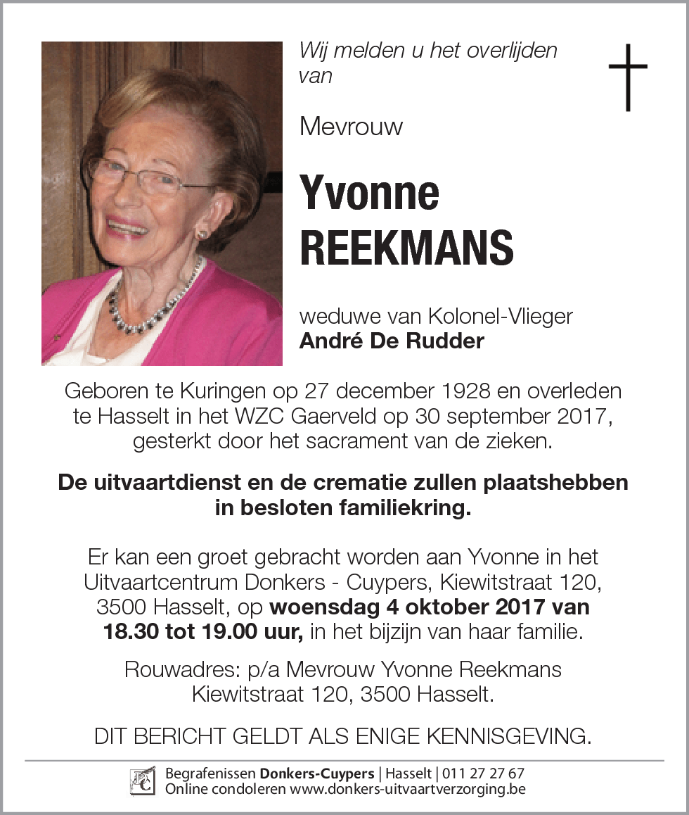 Yvonne Reekmans