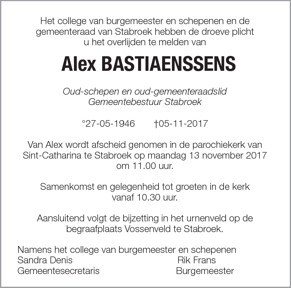 Alex Bastiaenssens