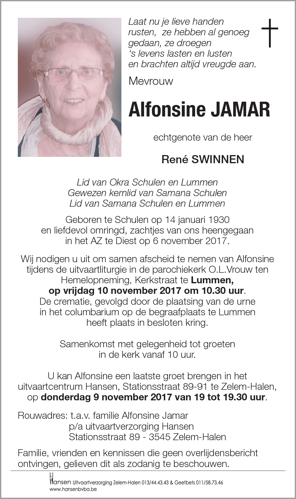 Alfonsine JAMAR