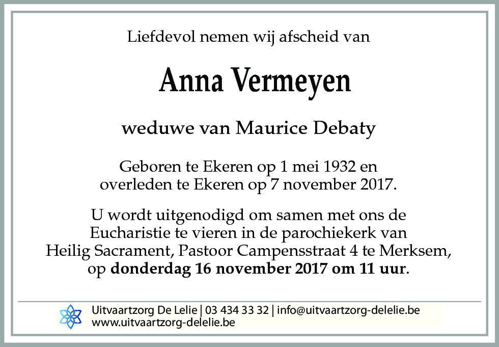 Anna Vermeyen