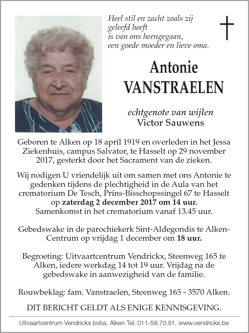 Antonie Vanstraelen