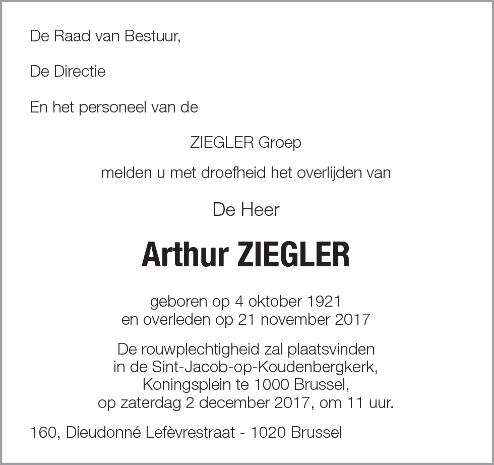 Arthur ZIEGLER