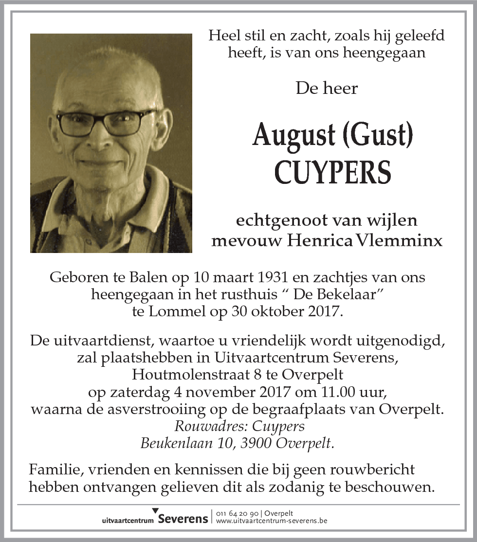 August Cuypers