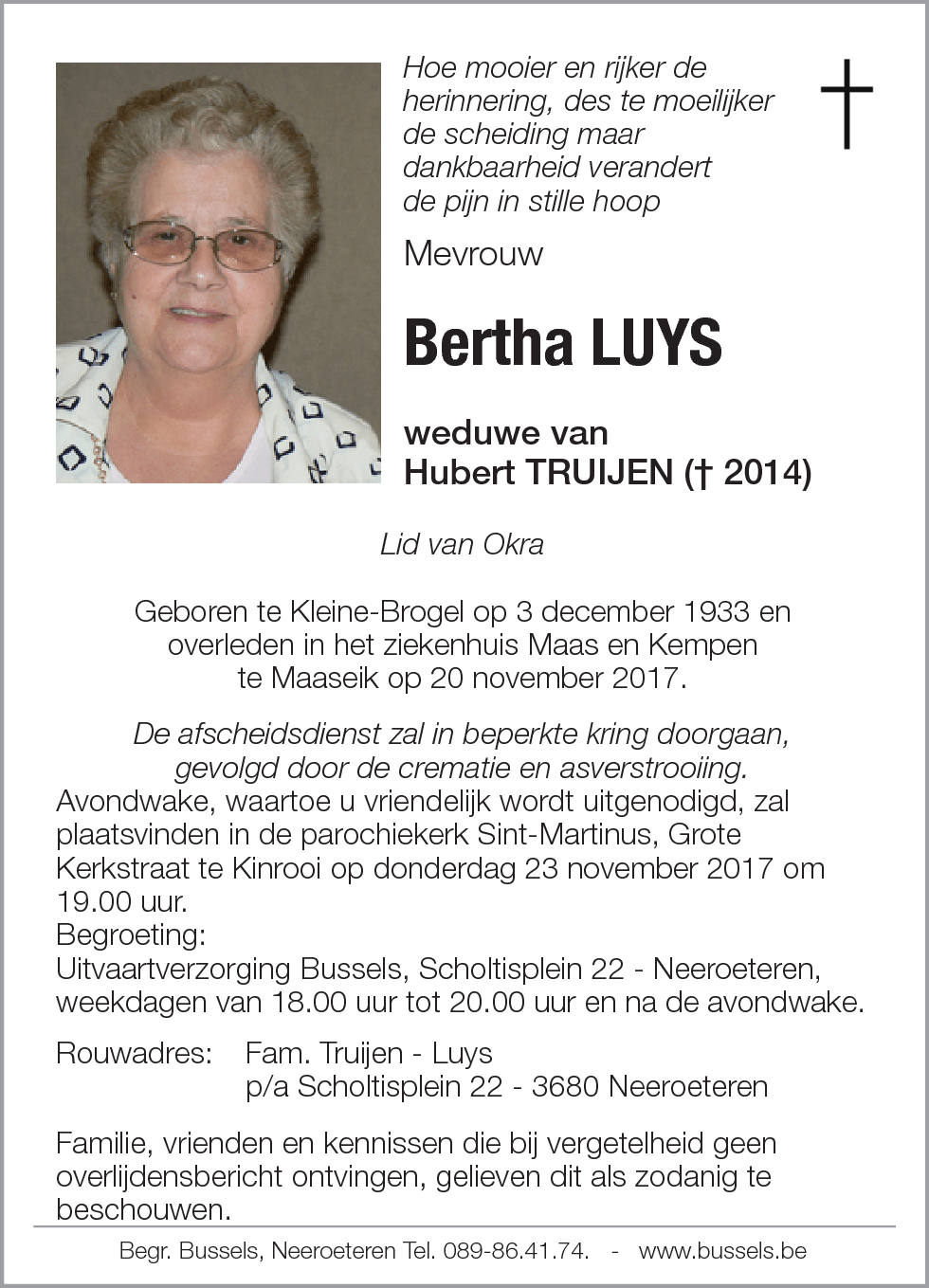 Bertha LUYS