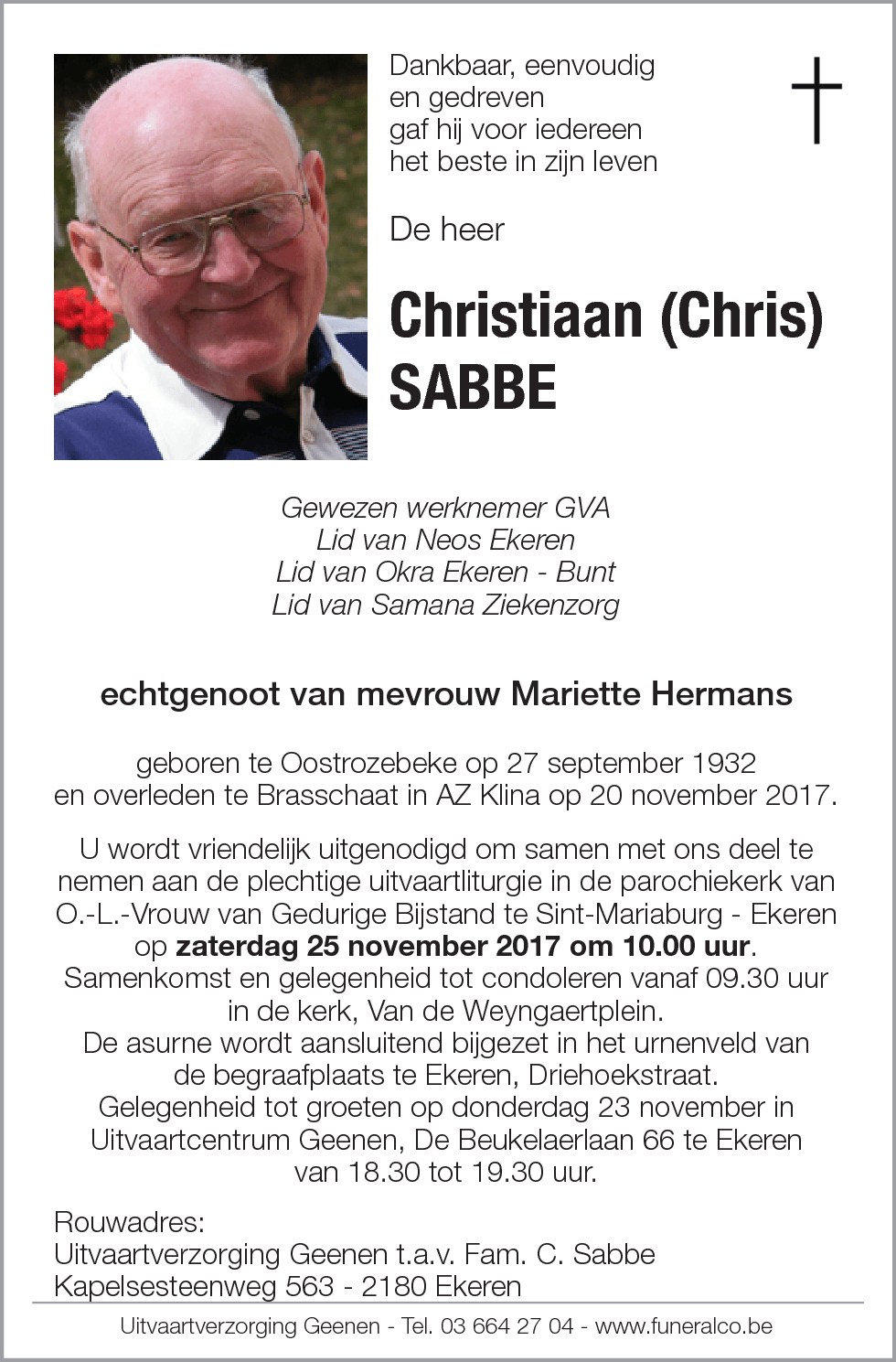Christiaan Sabbe
