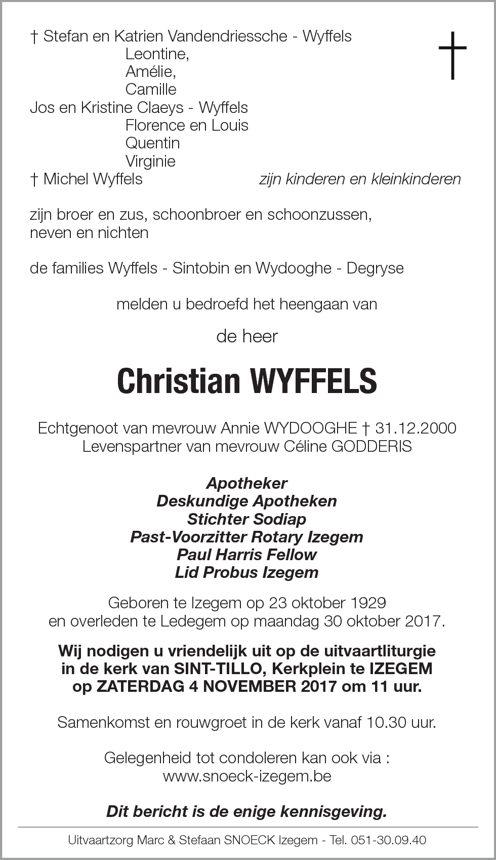 Christian Wyffels