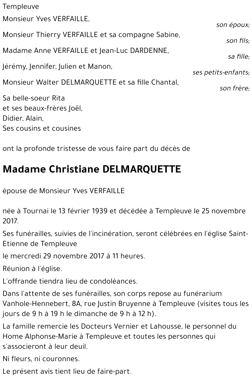 Christiane DELMARQUETTE