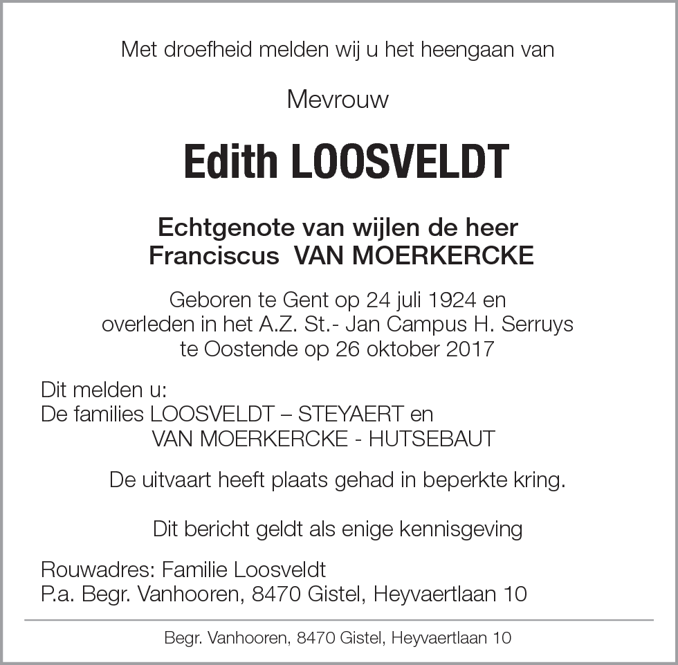 Edith Loosveldt