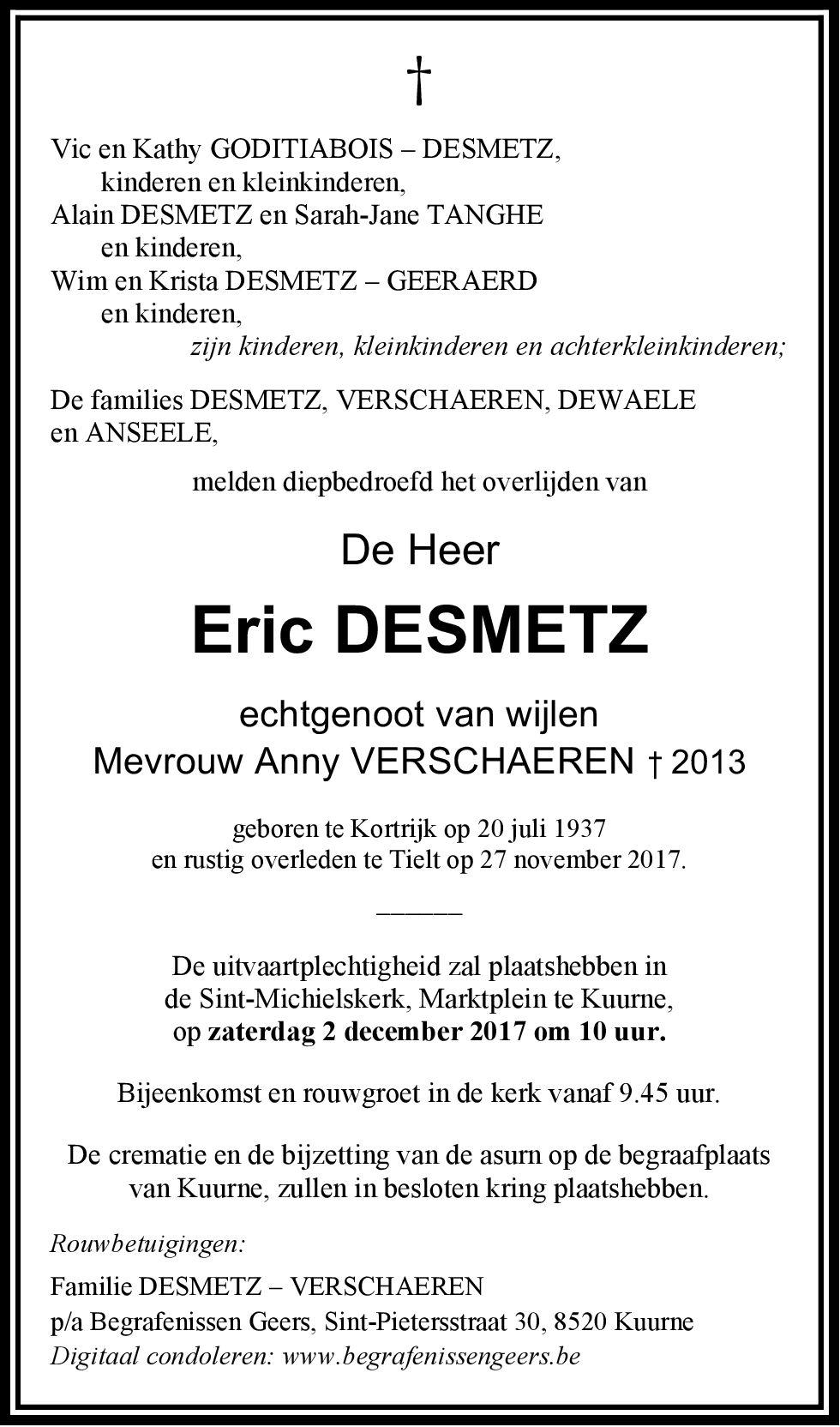 Eric DESMETZ