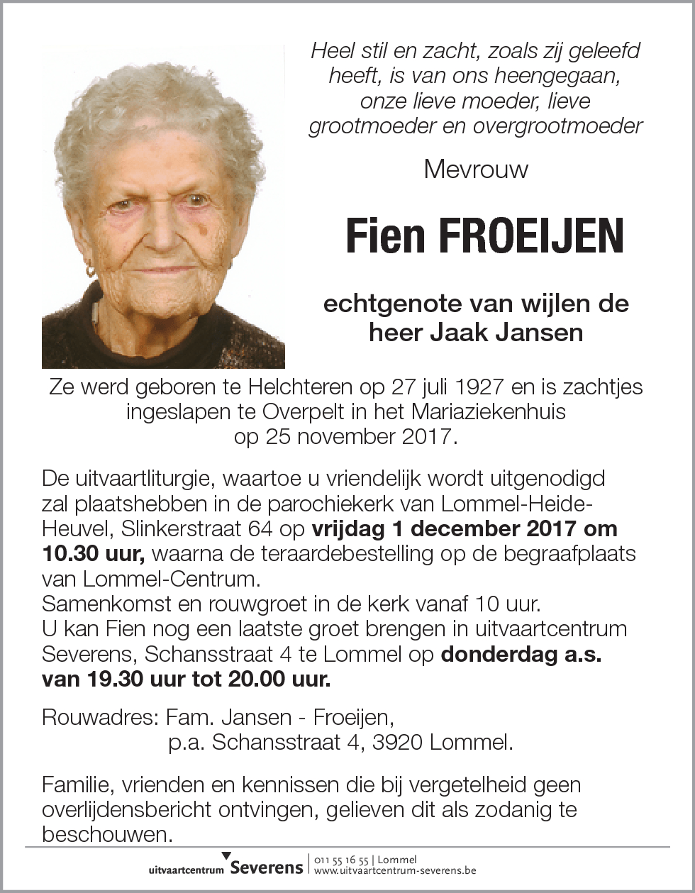 Fien Froeijen